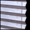 Comfortex Ensemble Pleated Shades by Comfortex With Omni-Rise Continuous Cord Loop - Mute Fabric