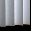 Economy Vertical Blind with 3 1/2" Smooth Vinyl Louvers