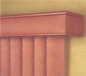 Super Value Vertical Blind with Sarah Fabric Vanes