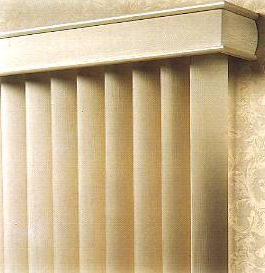 Super Value Vertical Blind with Aspen Fabric Vanes