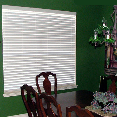 shutter, blind, faux wood