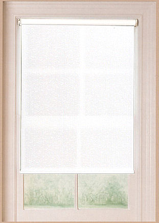 Hunter Douglas Remembrance Roller Shade with Raw Silk Fabric
