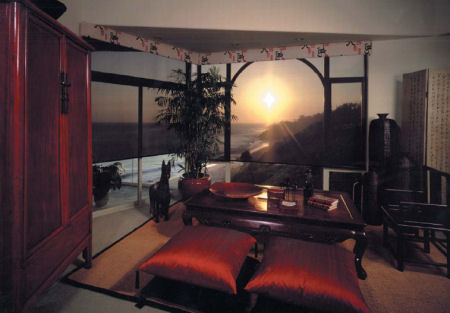 (e) Louvolite System 40 Custom Roller Shade with Phifer SheerWeave Sun Control Fabric Style 2100 - 10% Open