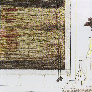 Sea Breeze Natural Custom Woven Wood Shade B Level Fabric