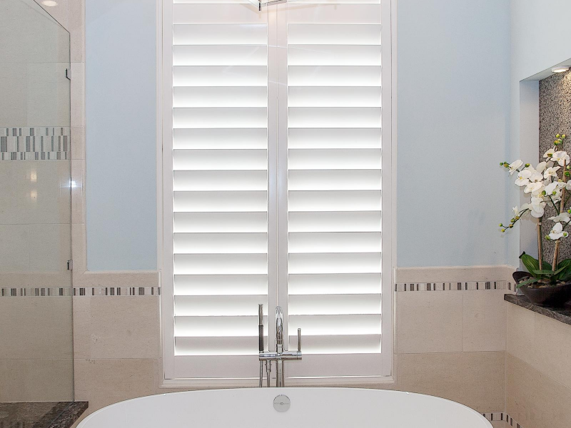 Custom Bathroom Shutters