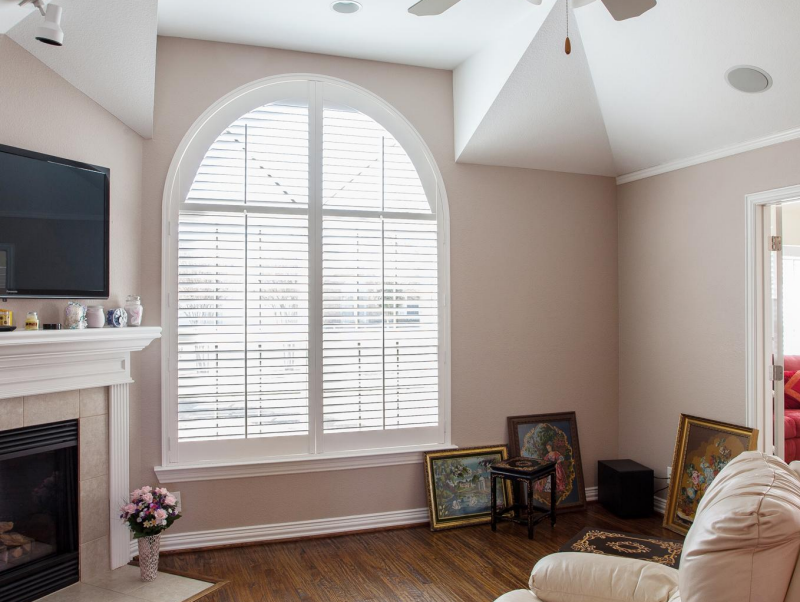 Custom Living Room Shutters